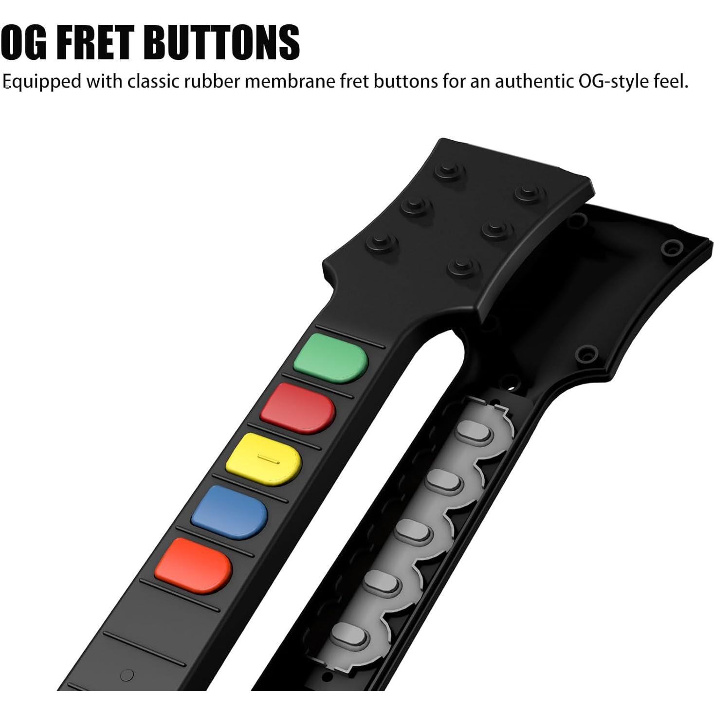 Controlador de guitarra inalámbrico NBCP para PC - Conexión USB 2.4G