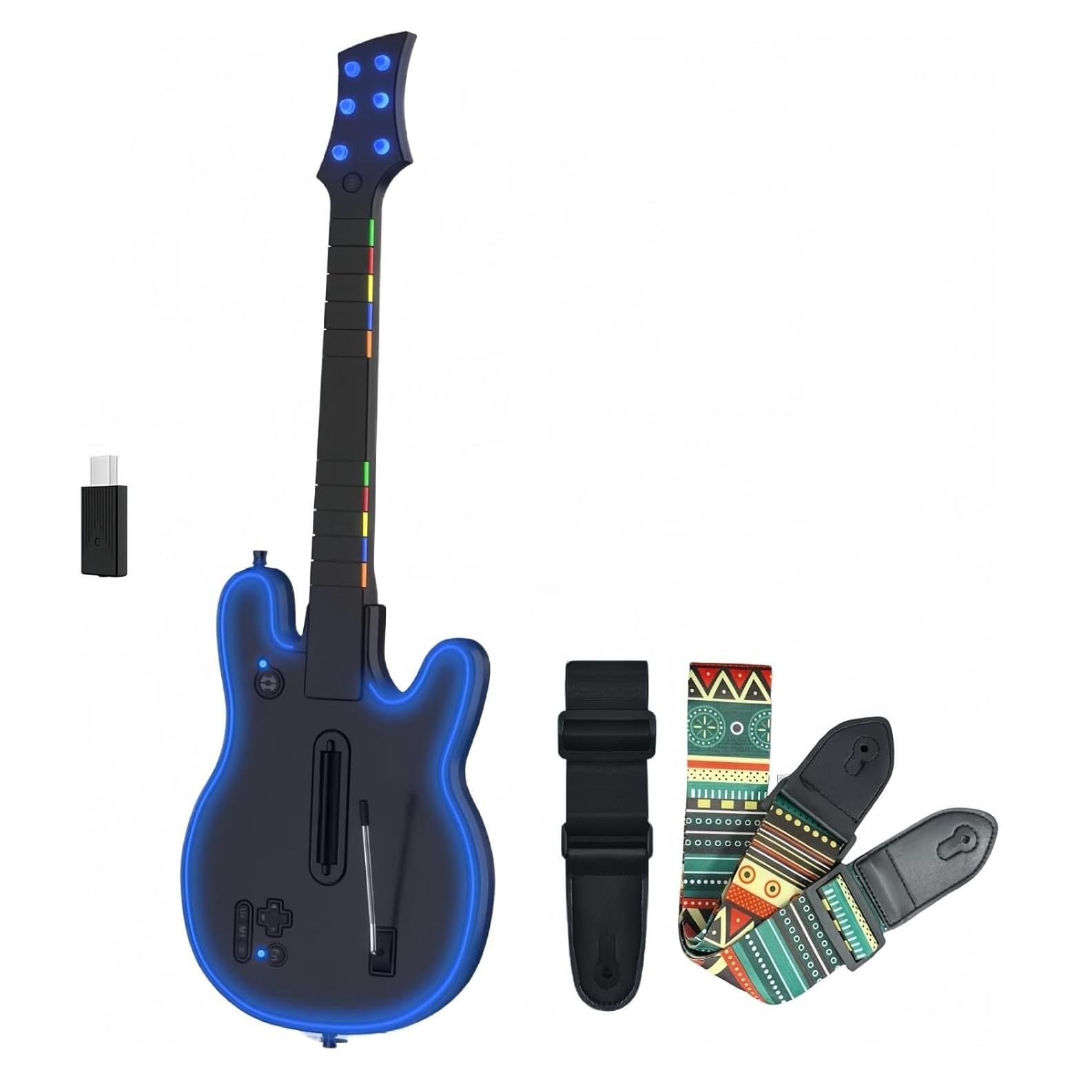 Controlador de guitarra inalámbrico Lyvix para PS4/PS3/PC