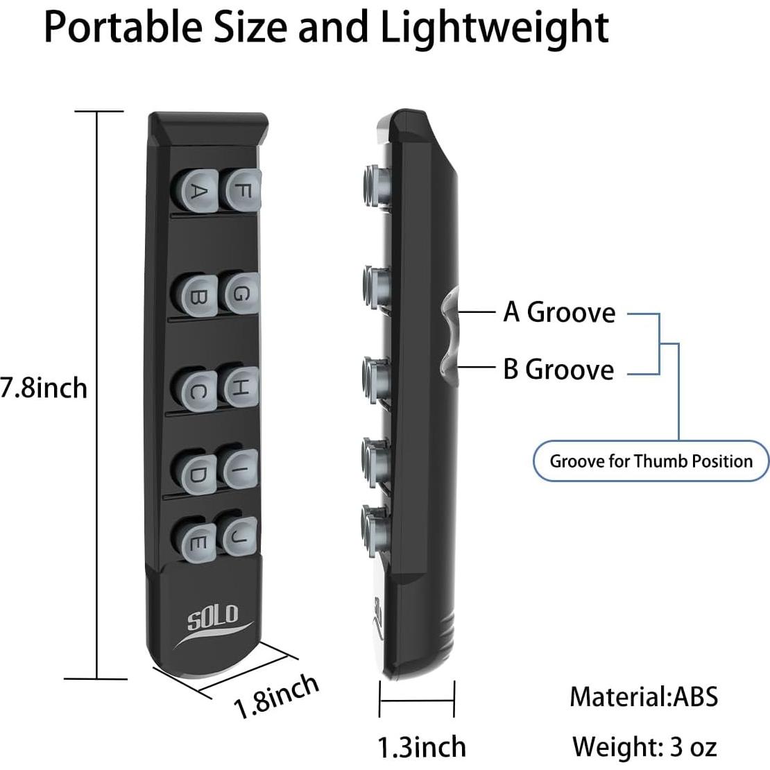 Entrenador de Dedos de Guitarra Silicona 0.1kg Práctica Portátil