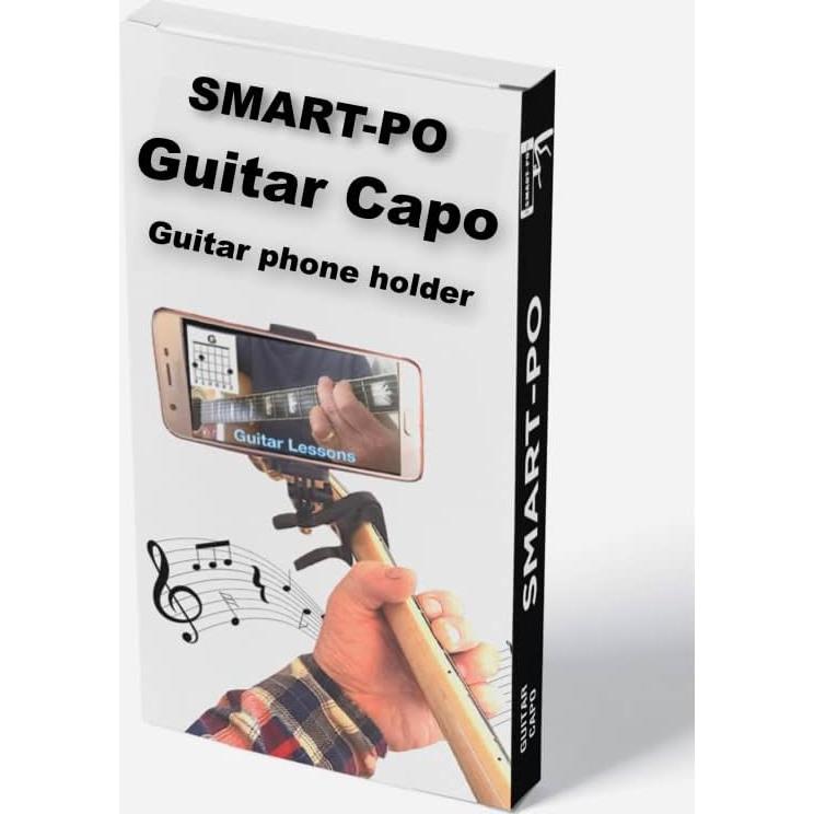 Capotraste para Smartphone Guitarra Eléctrica y Acústica