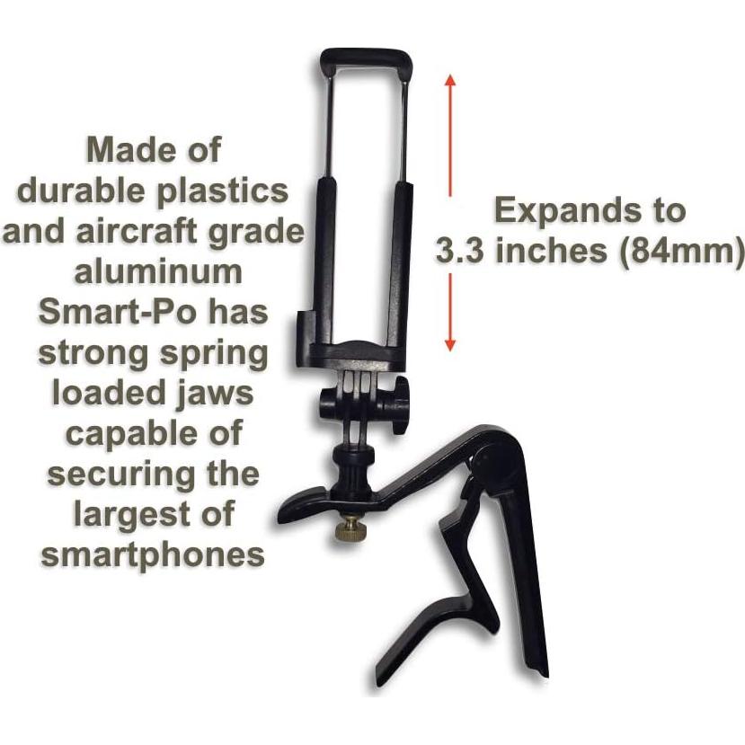 Capotraste para Smartphone Guitarra Eléctrica y Acústica