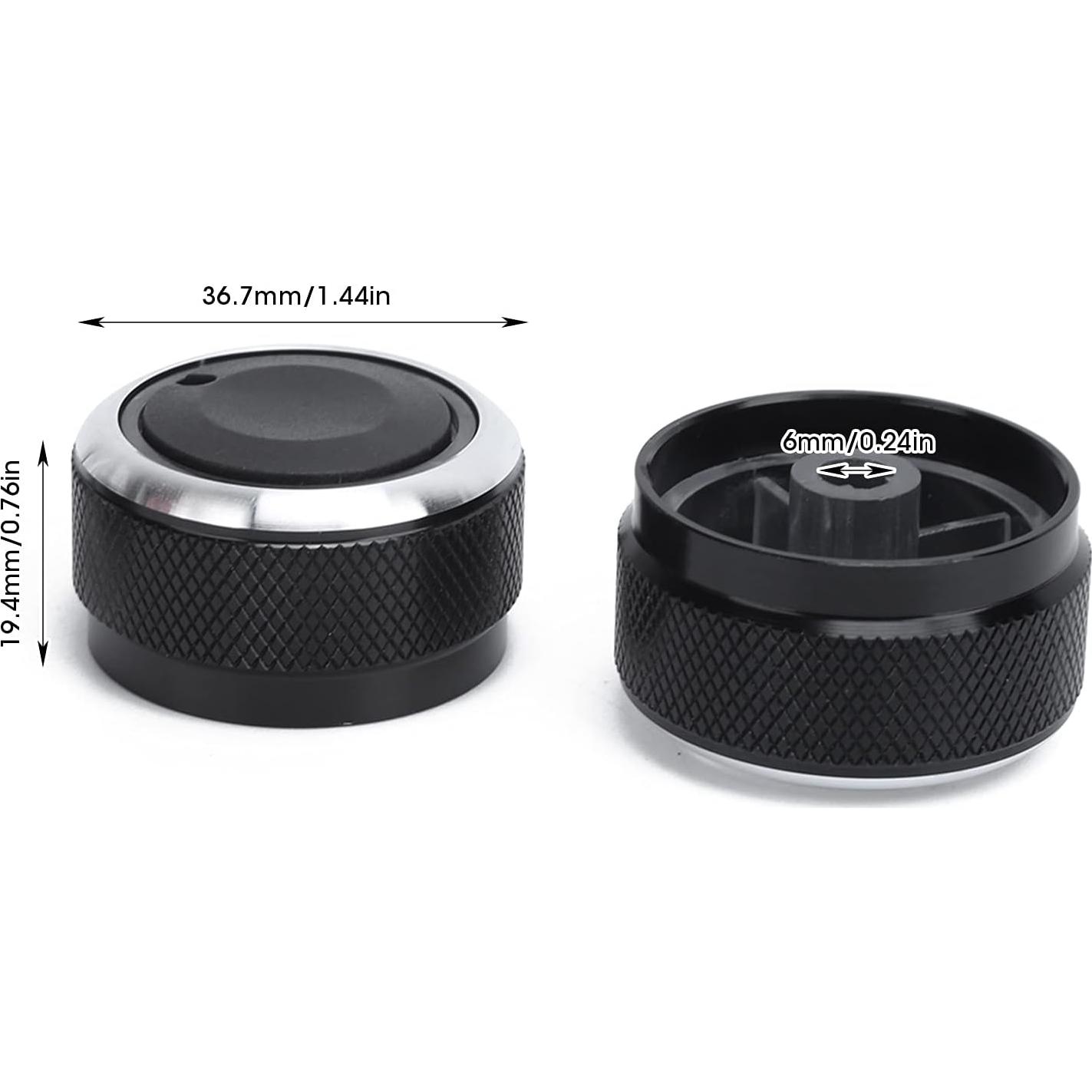 Perillas de Aire Acondicionado Acouto para Tacoma 2002-2014 - 3 Piezas