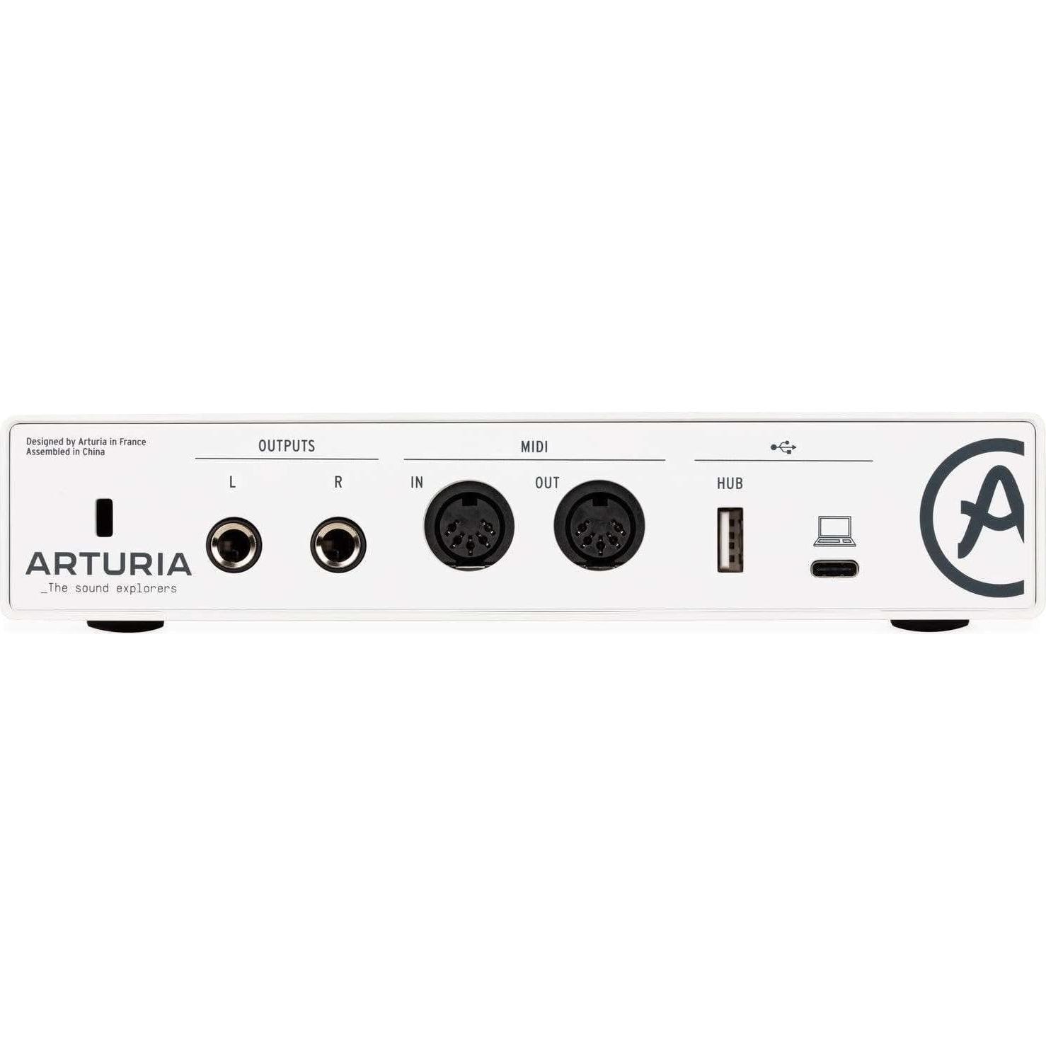 Interfaz de Audio y MIDI Arturia MiniFuse 2 Blanca USB