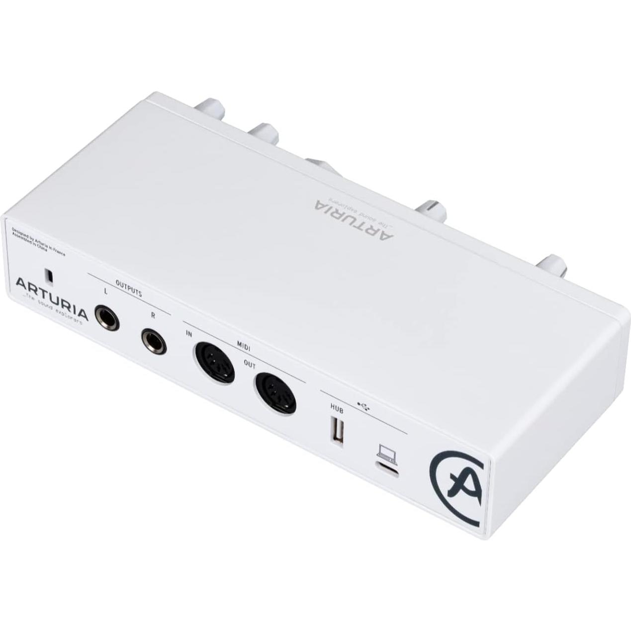 Interfaz de Audio y MIDI Arturia MiniFuse 2 Blanca USB