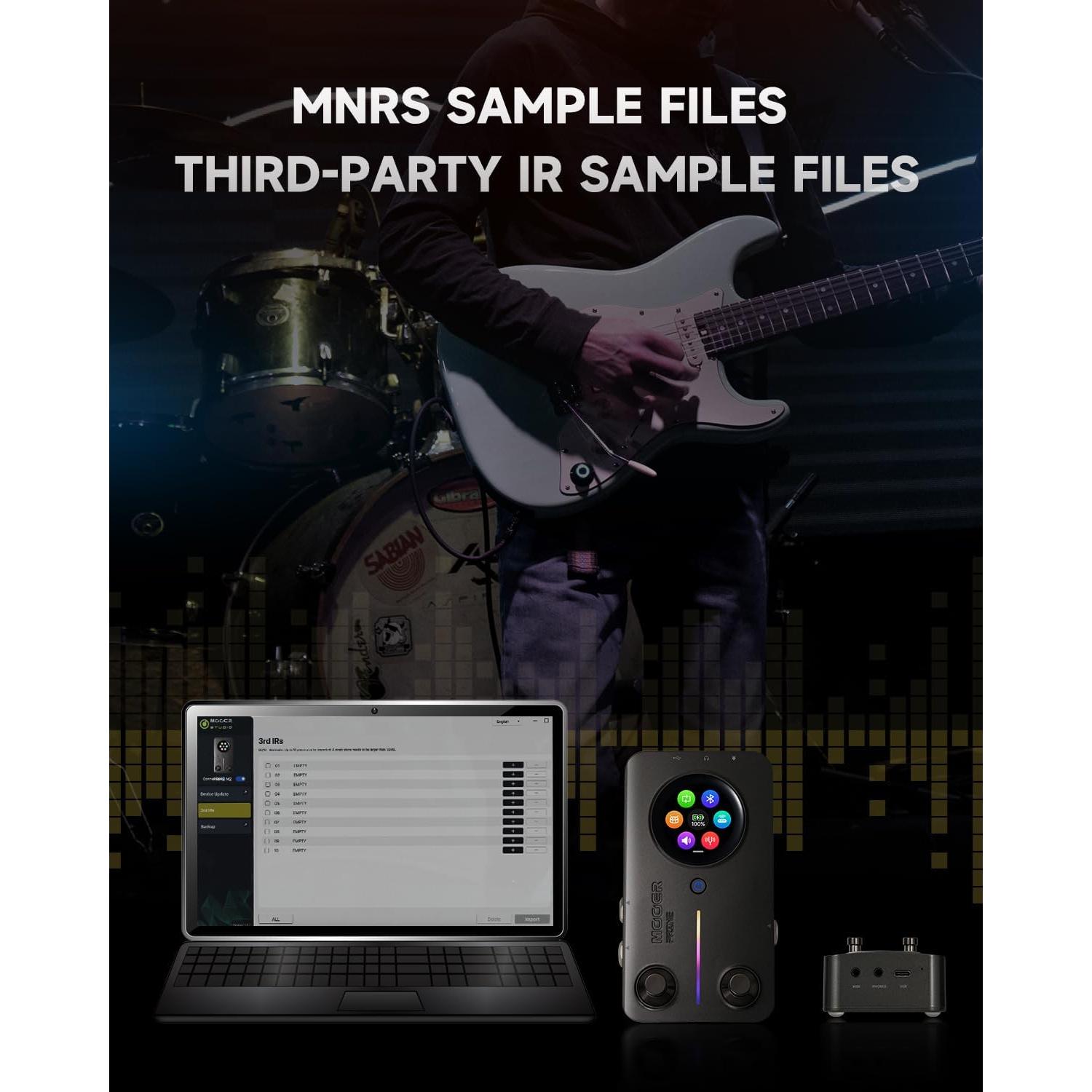 Procesador de Efectos MOOER Prime M2 con Pantalla Táctil