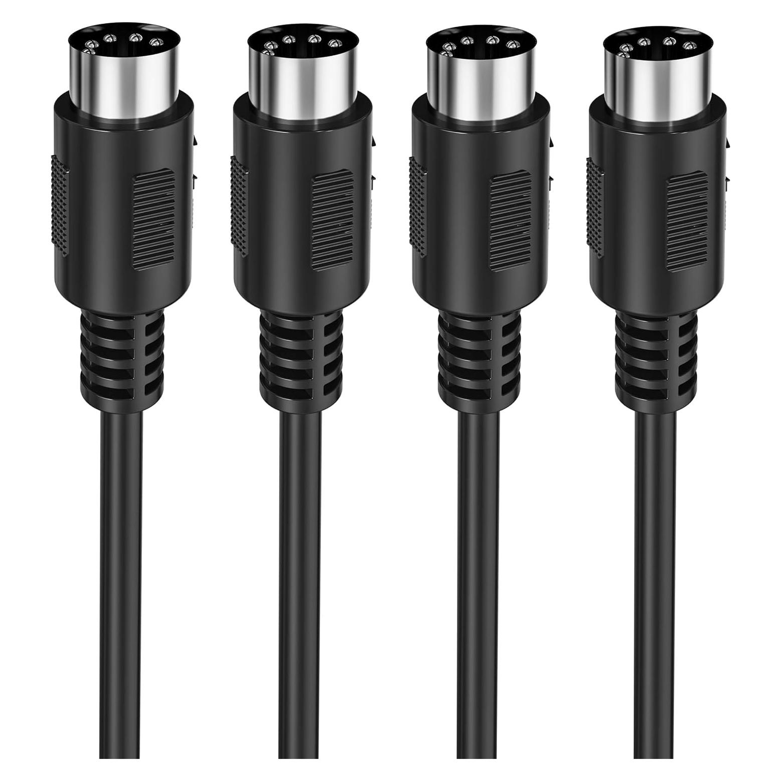 Cable MIDI Macho a Macho 5 Pines Mellbree 2-Pack 0.91m