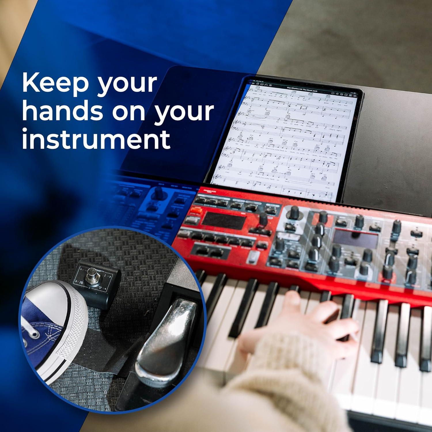 Controlador de Páginas Bluetooth Coda STOMP Mini - Ultra-Compacto