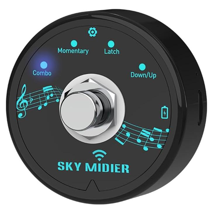 Controlador MIDI Inalámbrico Summina BT 5.1 Compacto USB