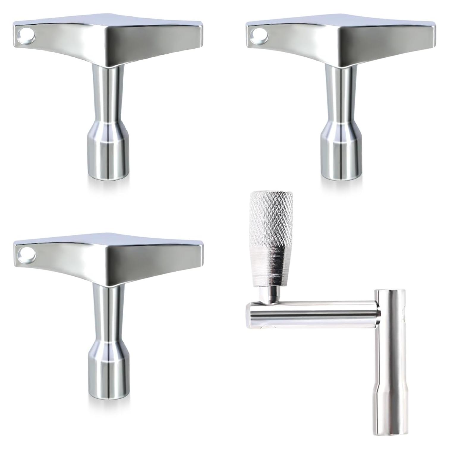 Claves de Batería EASTROCK Paquete de 4 Piezas Universal