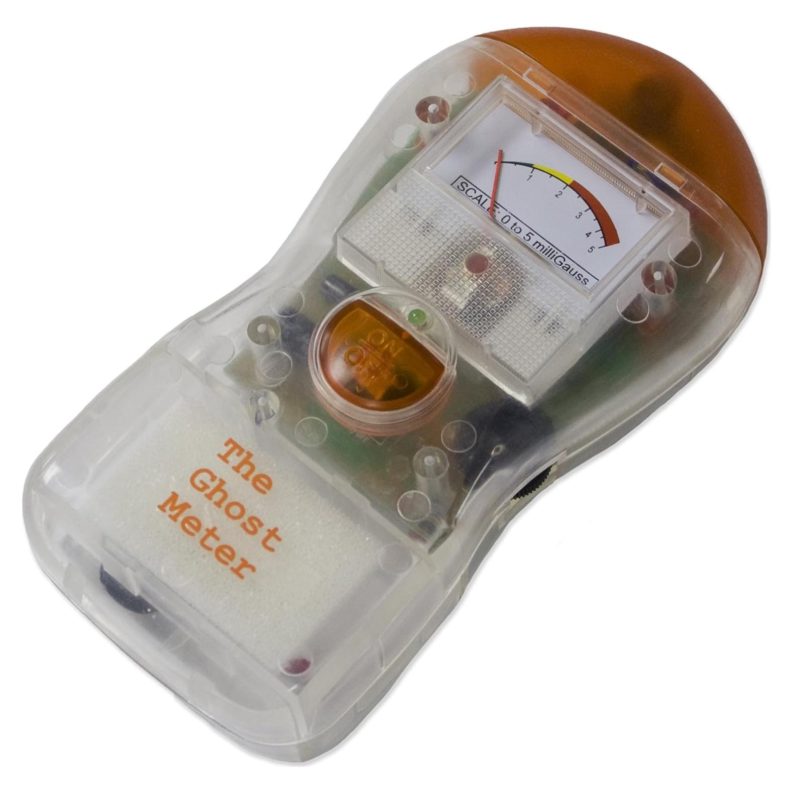 Medidor EMF Fantasma Tecnología Alternativa 9V Transparente