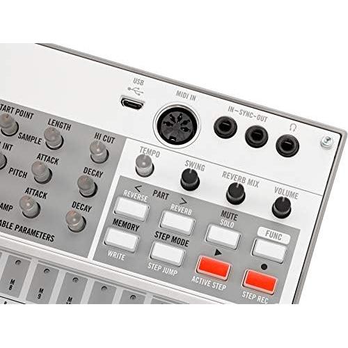 Korg Volca Sample 2 Secuenciador Digital con Fuente y Paño