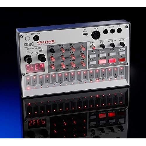 Korg Volca Sample 2 Secuenciador Digital con Fuente y Paño