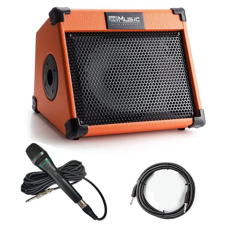 Amplificador Acústico Bluetooth COOLMUSIC AC20 20W 2 Canales
