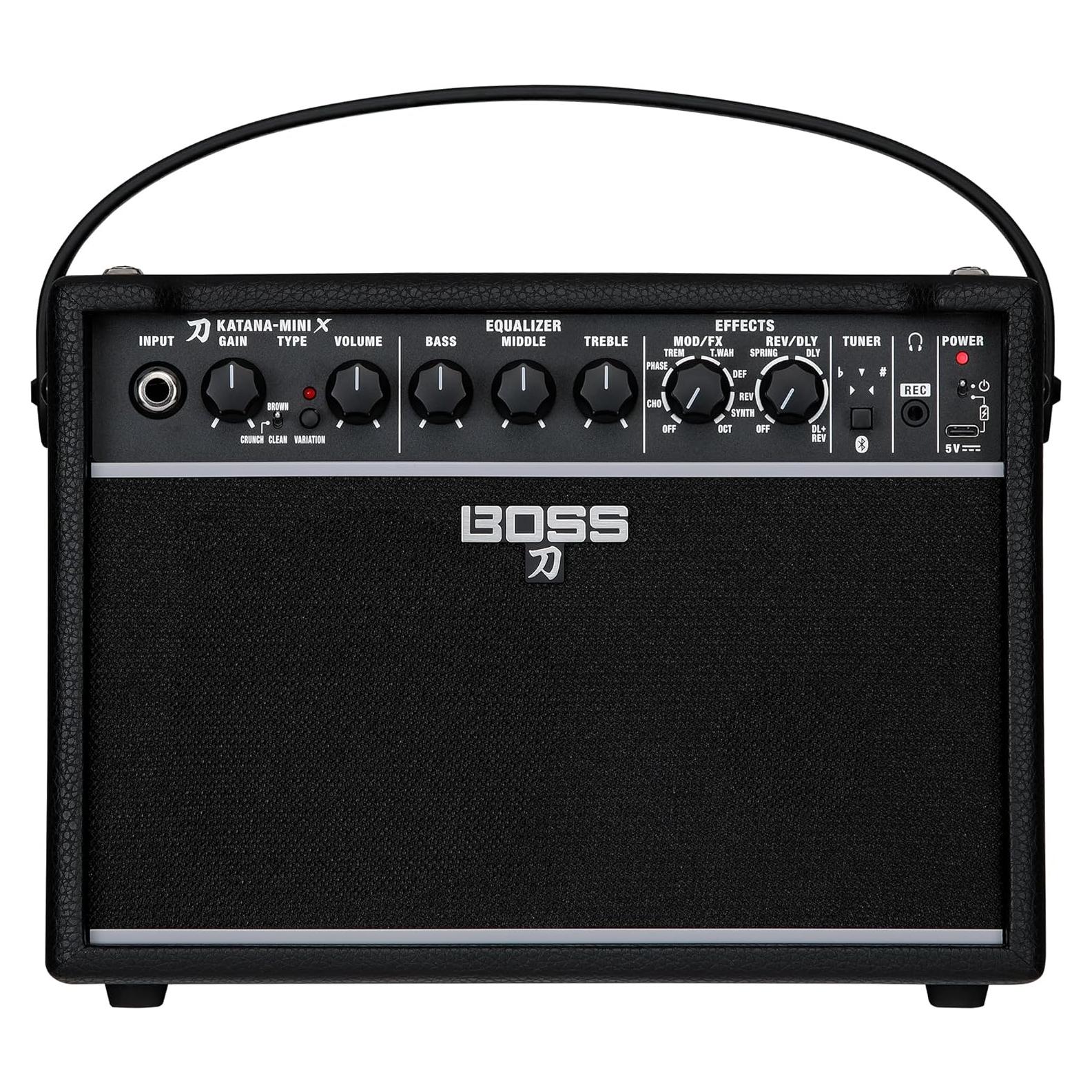 Amplificador BOSS Katana-Mini X 10W Bluetooth para guitarra