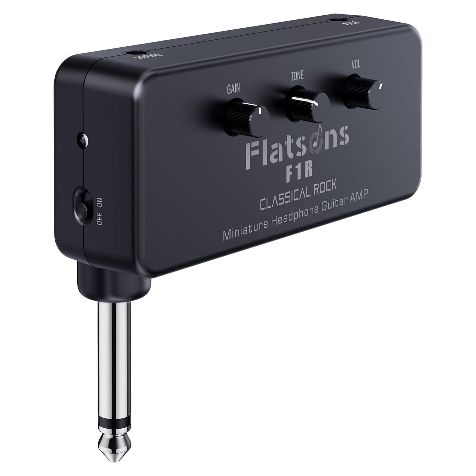 Amplificador de Auriculares Flatsons F1R para Guitarra Eléctrica