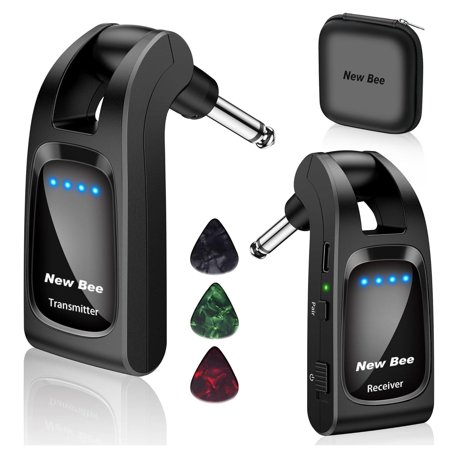 Sistema Inalámbrico de Guitarra 2.4 GHz WJ21 - Recargable