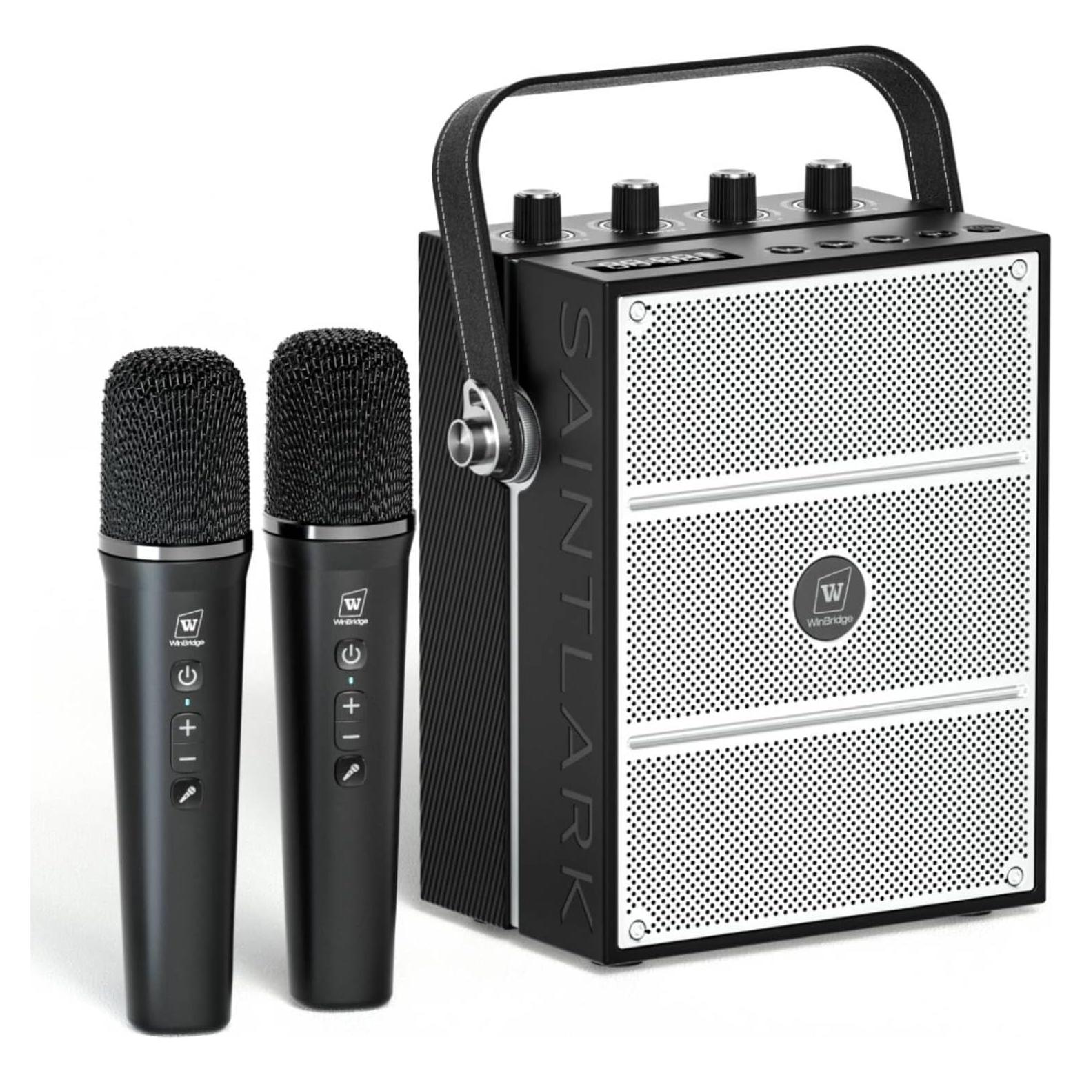 Amplificador de Voz 100W ResponseBridge S99 con 2 Micrófonos Inalámbricos