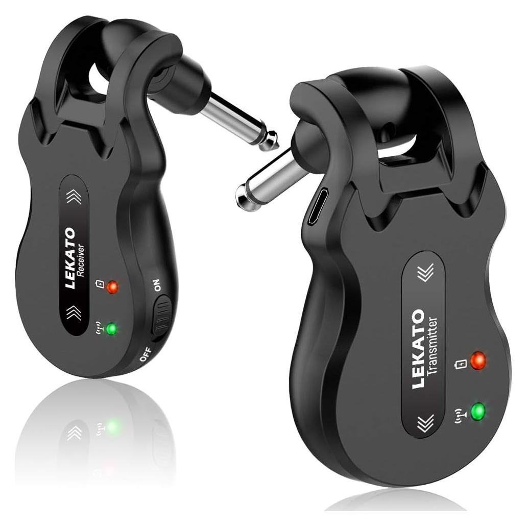 Sistema Inalámbrico de Guitarra LEKATO BT-B11 Recargable 100m