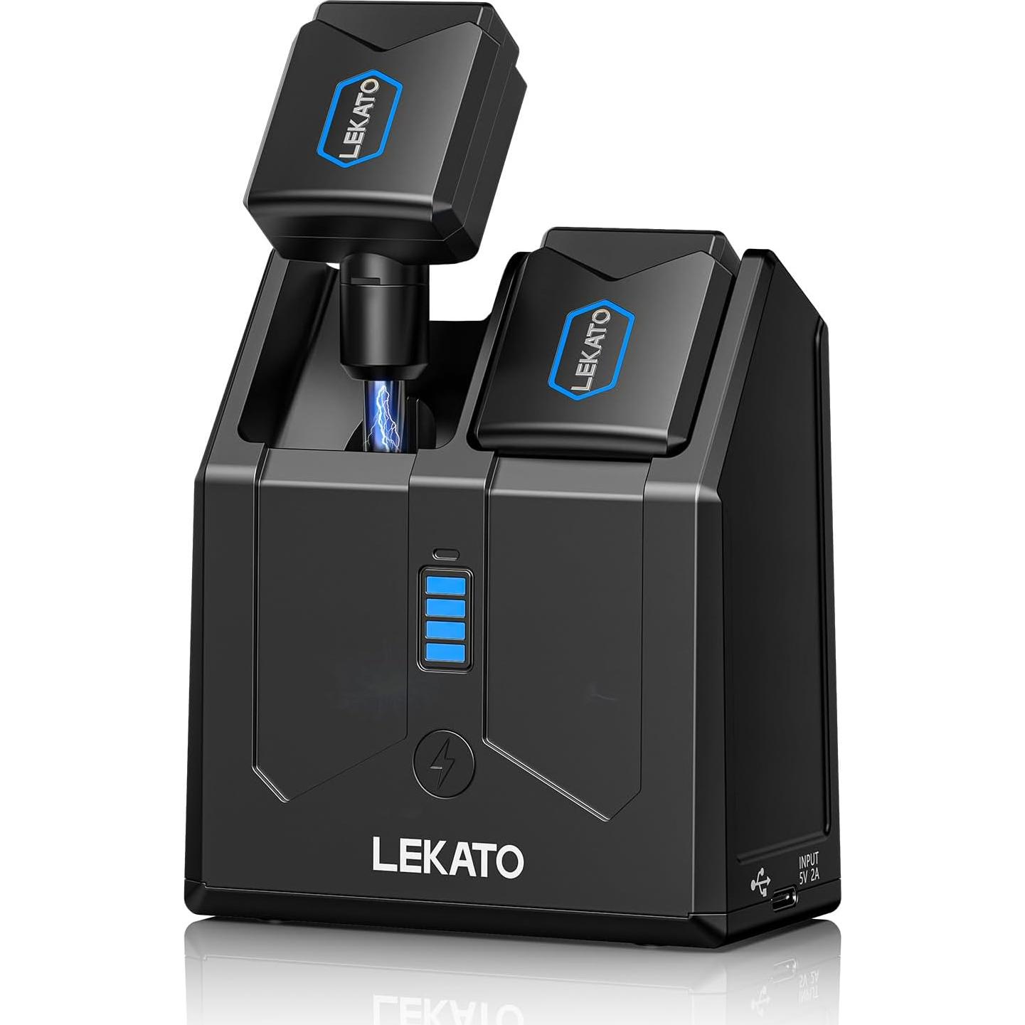 Sistema Inalámbrico de Guitarra LEKATO JW-06 5.8G con Caja de Carga