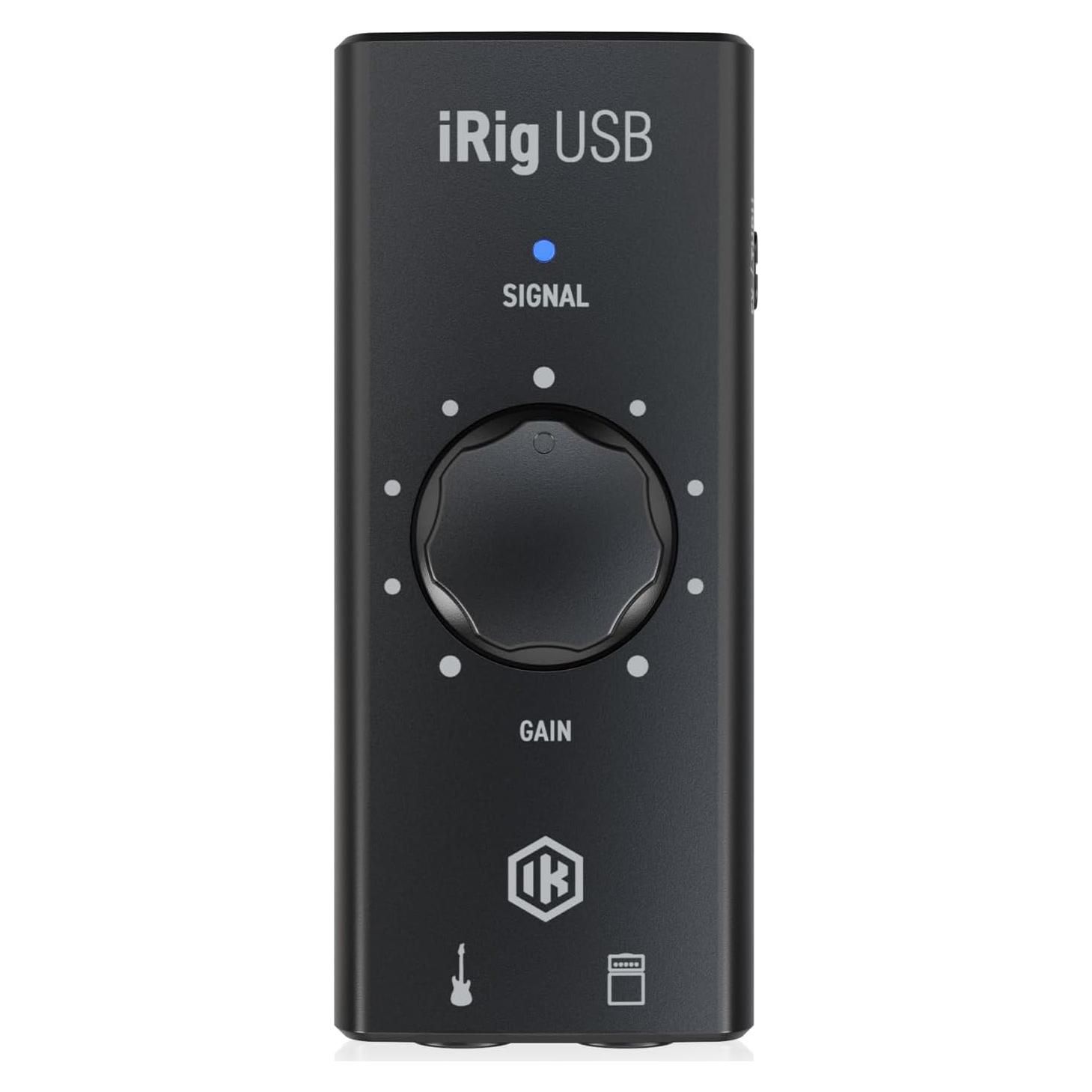 Interfaz de Audio para Guitarra IK Multimedia iRig USB 24 bits