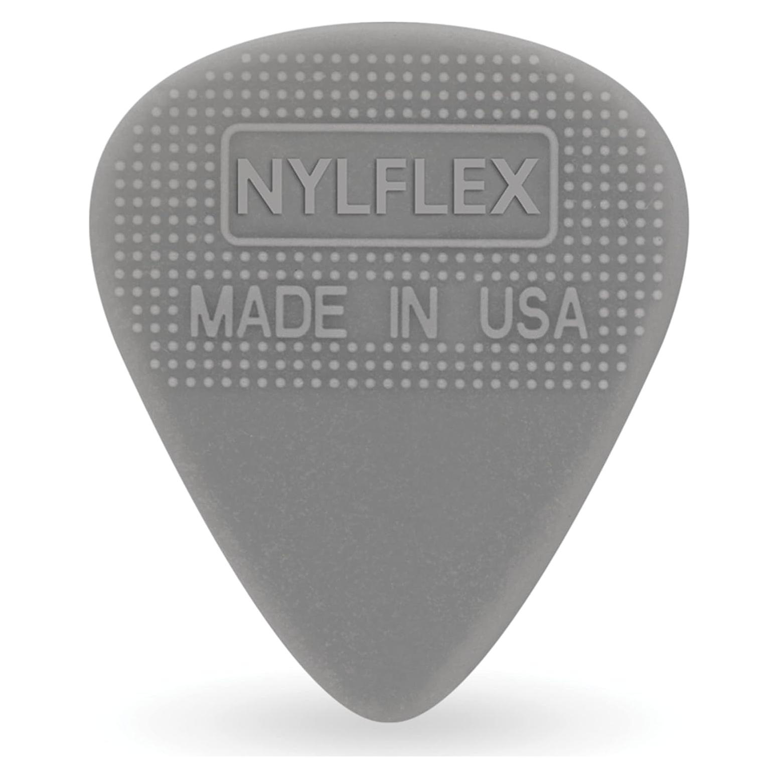 Puas de guitarra Nylflex D'Addario - Paquete de 10, 0.50mm