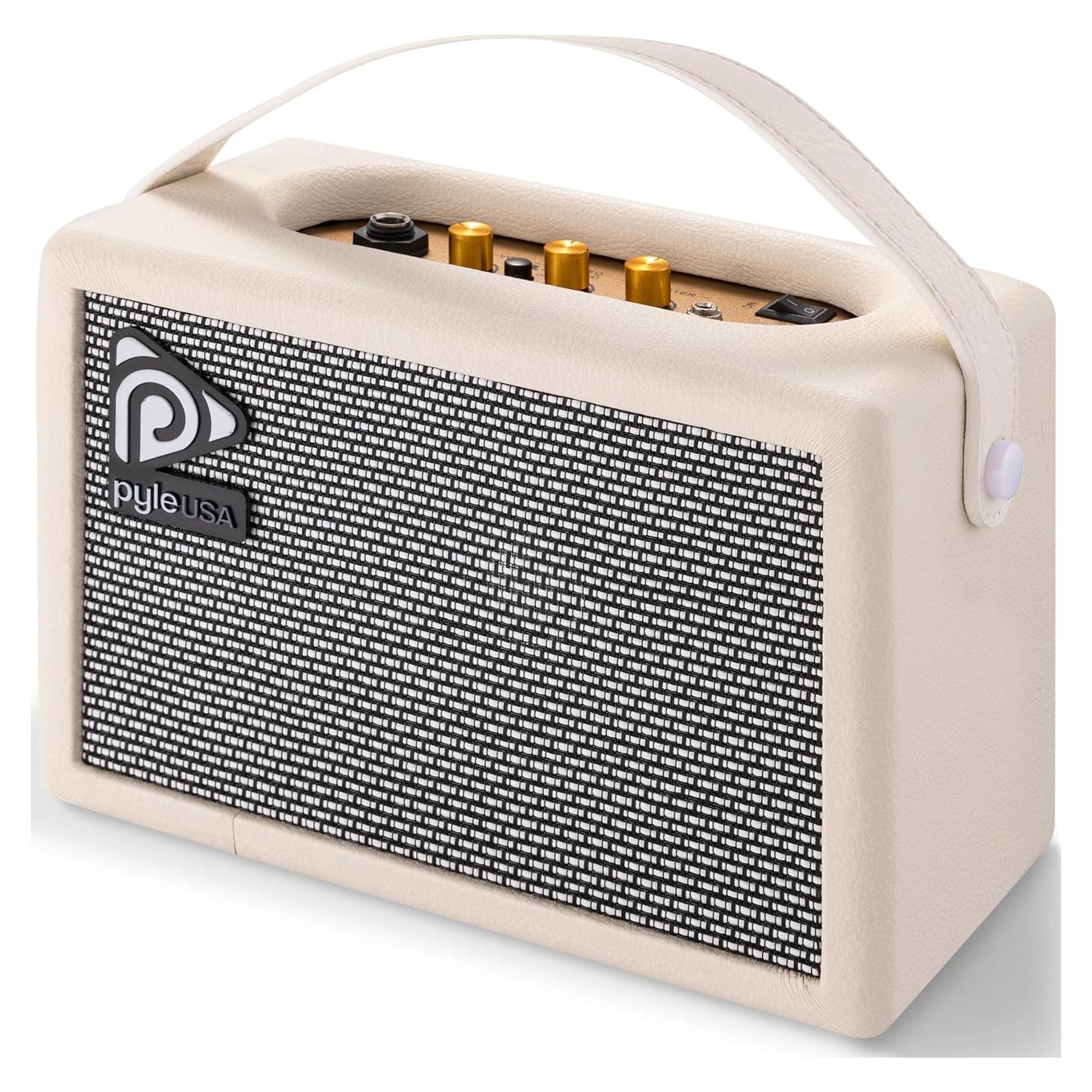 Amplificador de Guitarra Portátil Pyle PGTAMPL232 - 5'' (12.7 cm) HD