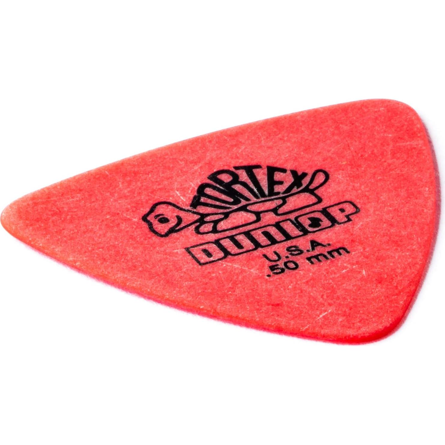 Puas de Guitarra Jim Dunlop Tortex Triángulo 0.50mm - 6 Pack