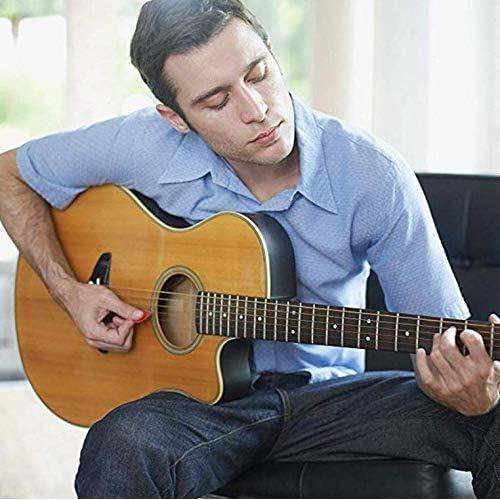 AUGSHY 300 Púas de Guitarra Celuloide - Grosor Delgado, Medio y Pesado