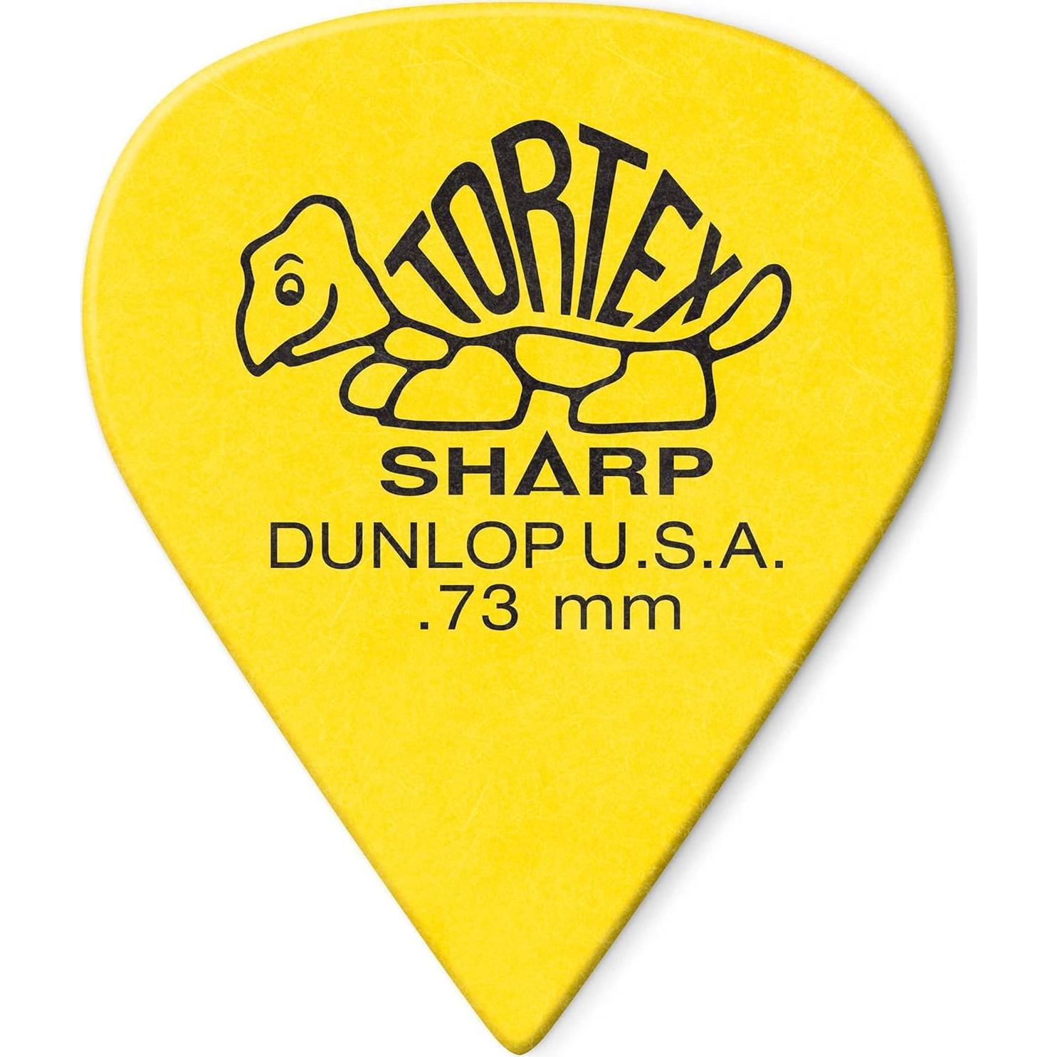 Púas de Guitarra Dunlop Tortex Sharp - Paquete de Variedad 12 Unidades