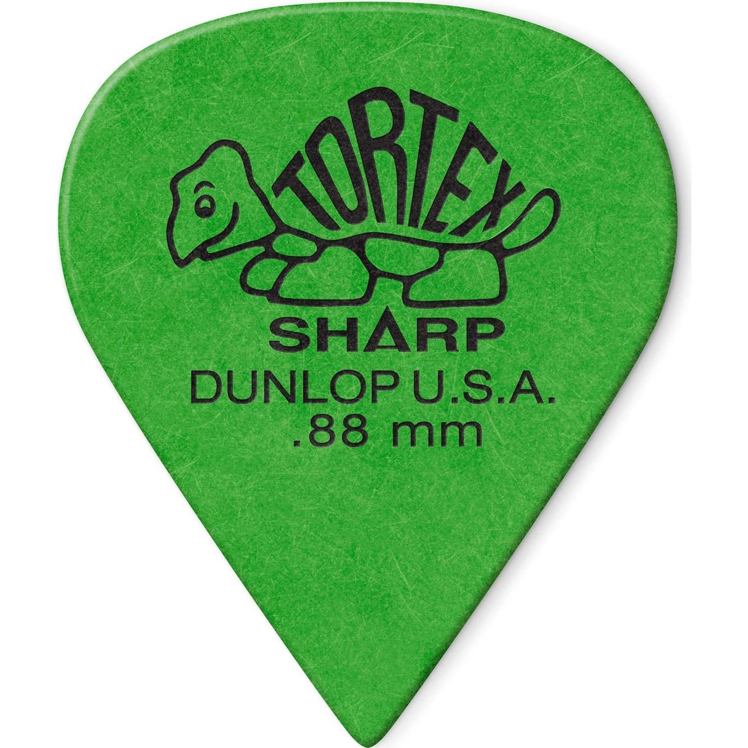 Púas de Guitarra Dunlop Tortex Sharp - Paquete de Variedad 12 Unidades