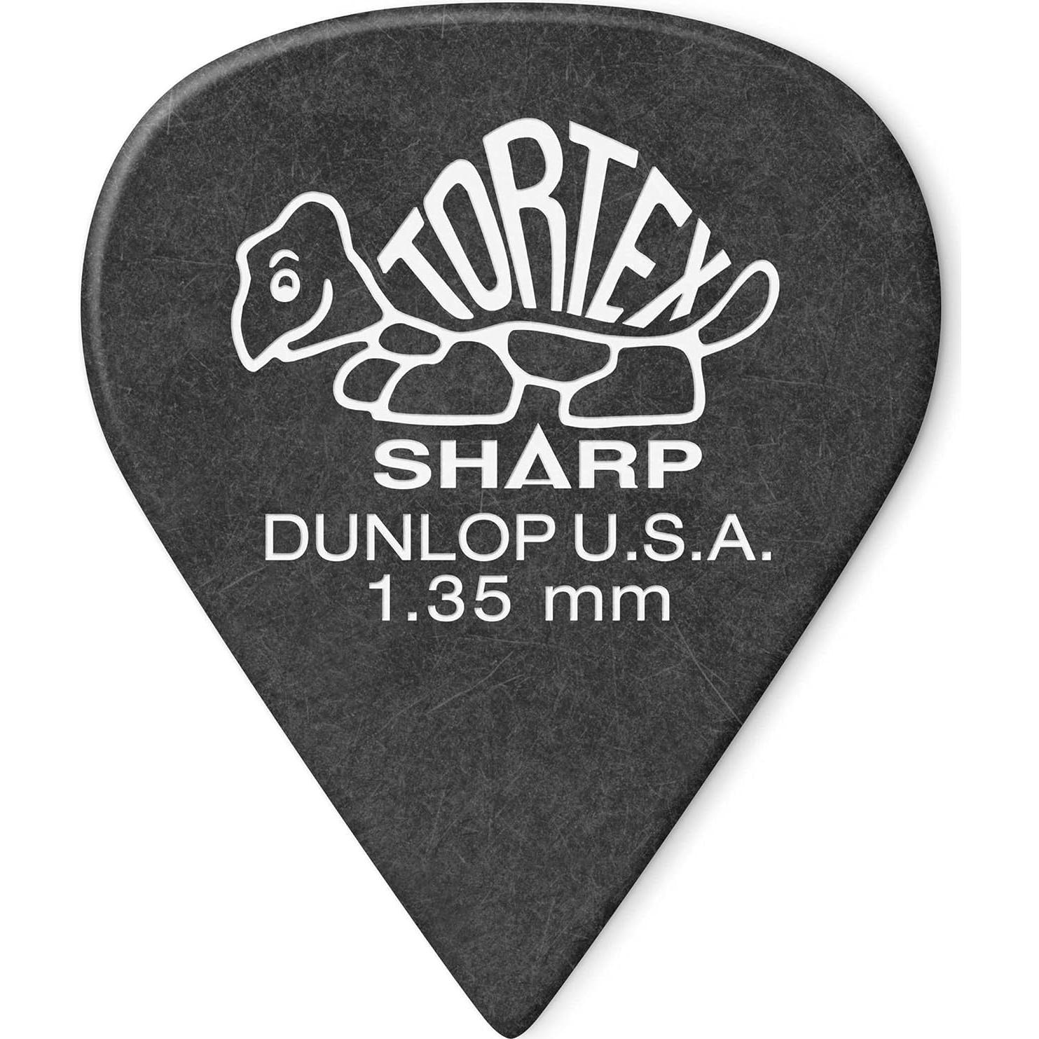 Púas de Guitarra Dunlop Tortex Sharp - Paquete de Variedad 12 Unidades
