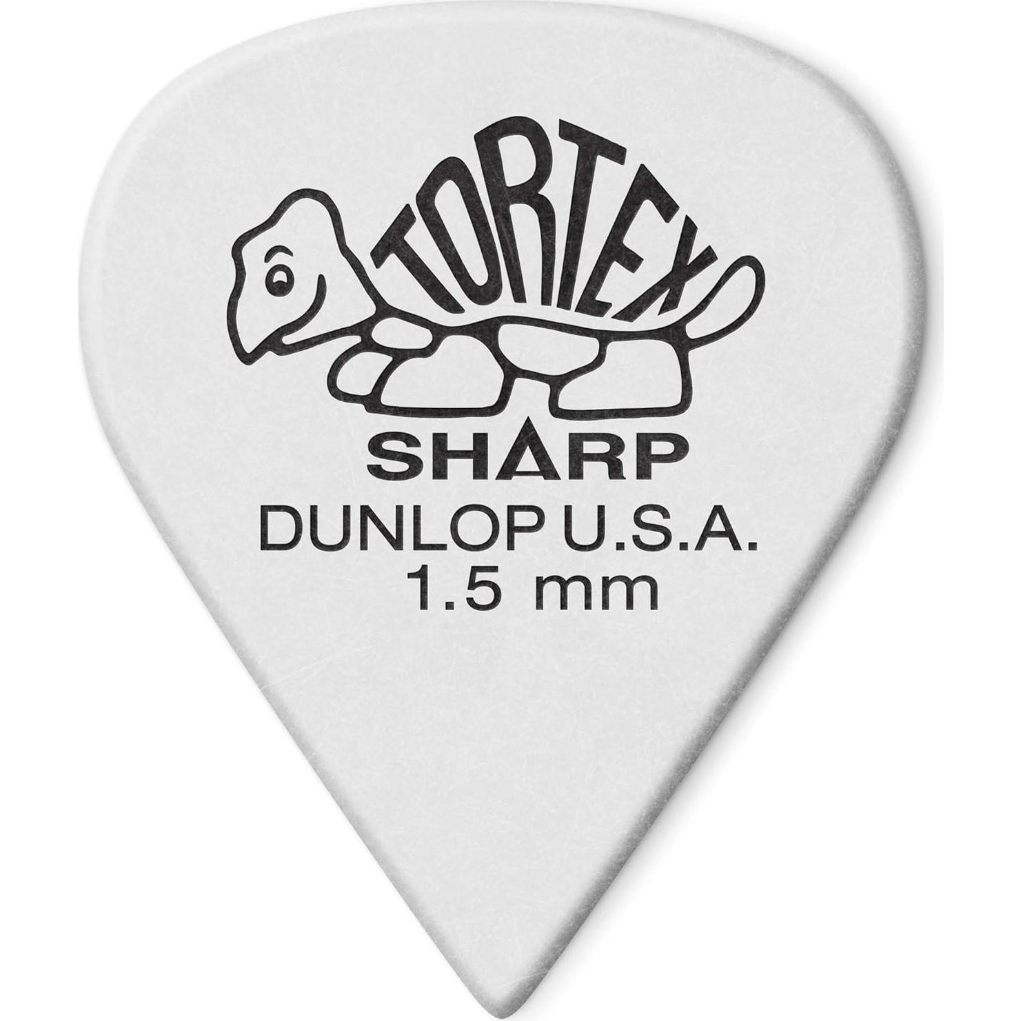 Púas de Guitarra Dunlop Tortex Sharp - Paquete de Variedad 12 Unidades