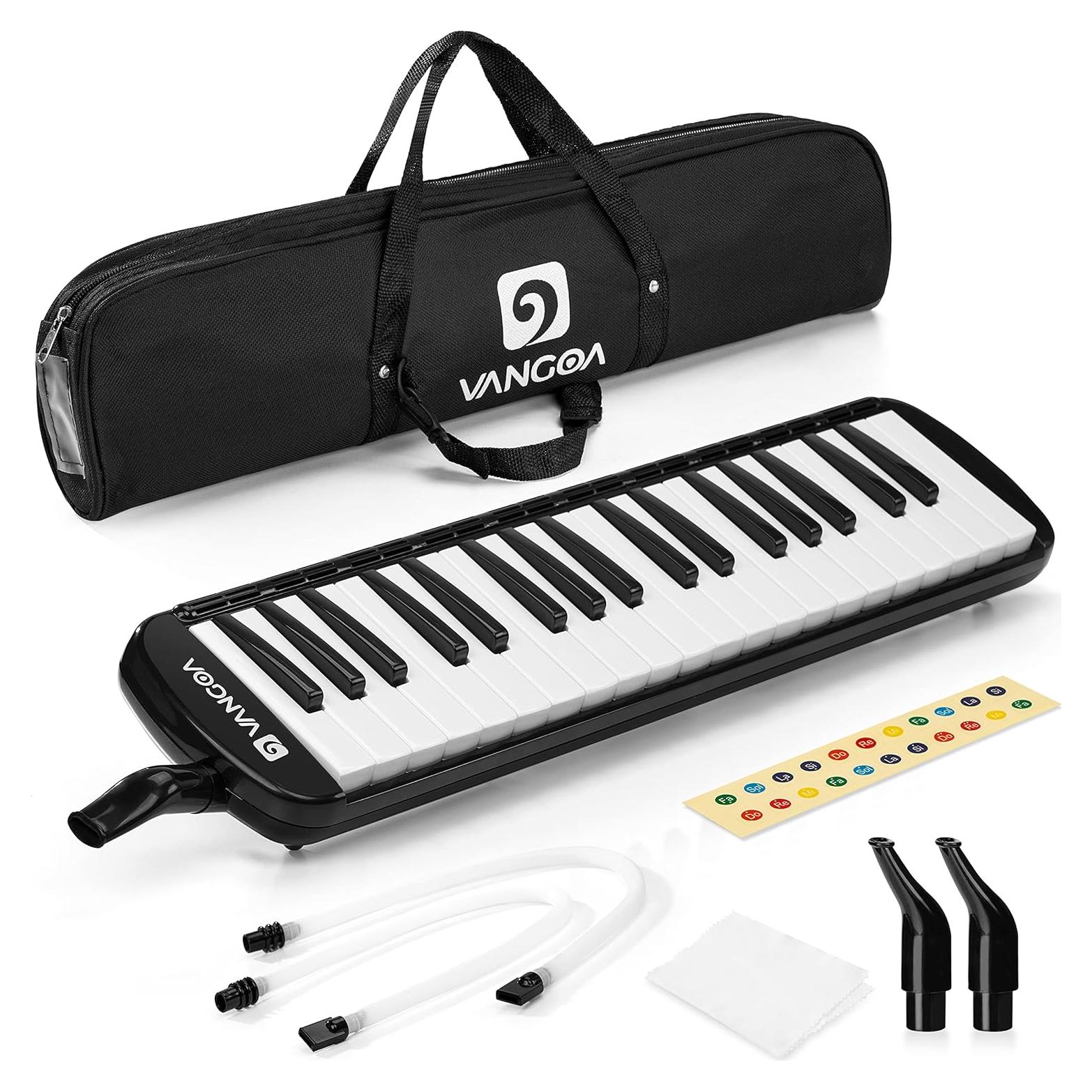 Melódica Vangoa 37 Teclas Soprano con Estuche y Boquillas