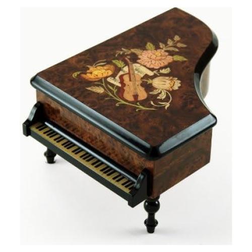 Caja de Música Piano de Cola MusicBoxAttic 36 Notas