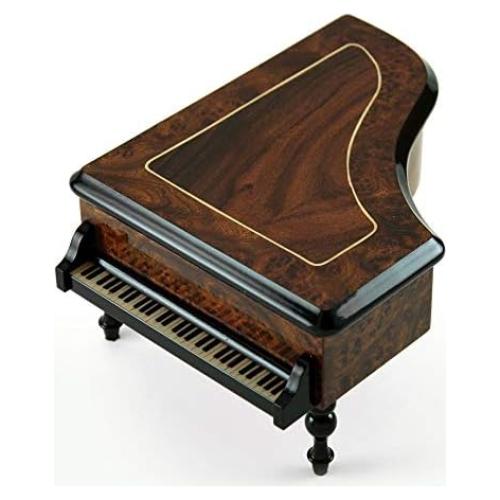 Caja de Música Clásica Piano de Cola MusicBoxAttic 30 Notas