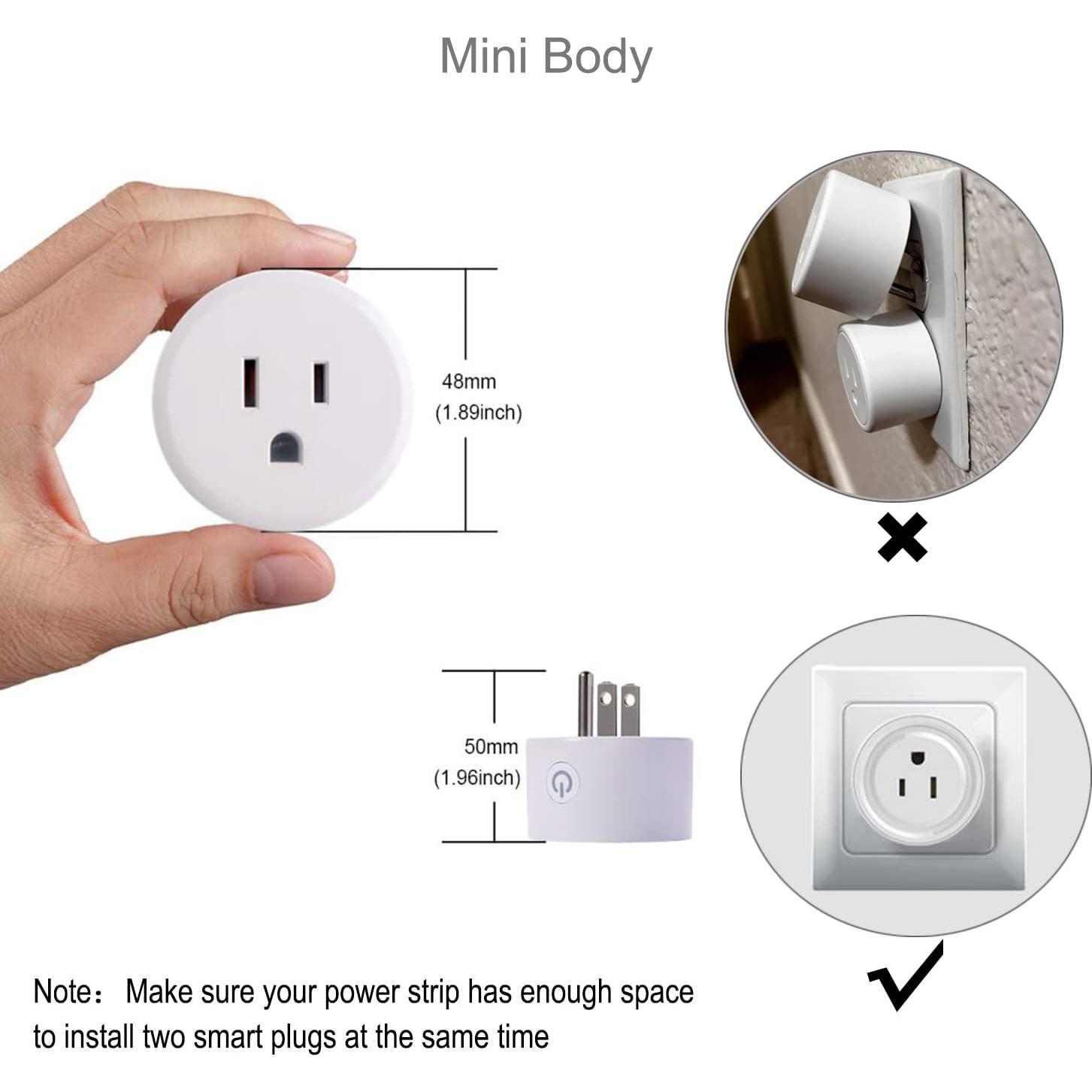 Enchufe Inteligente Zigbee ShenZhen 4-Pack Control Remoto