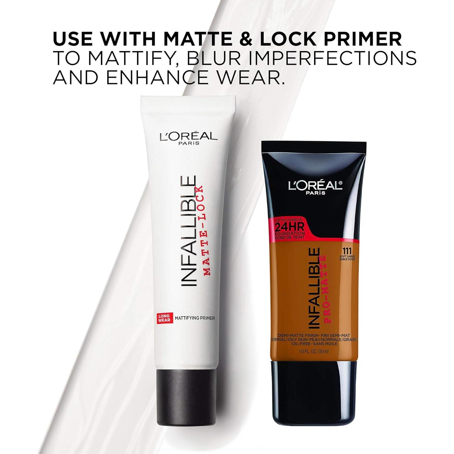 Base Líquida L'Oreal Paris Infallible Pro-Matte 29.57 ml Porcelana