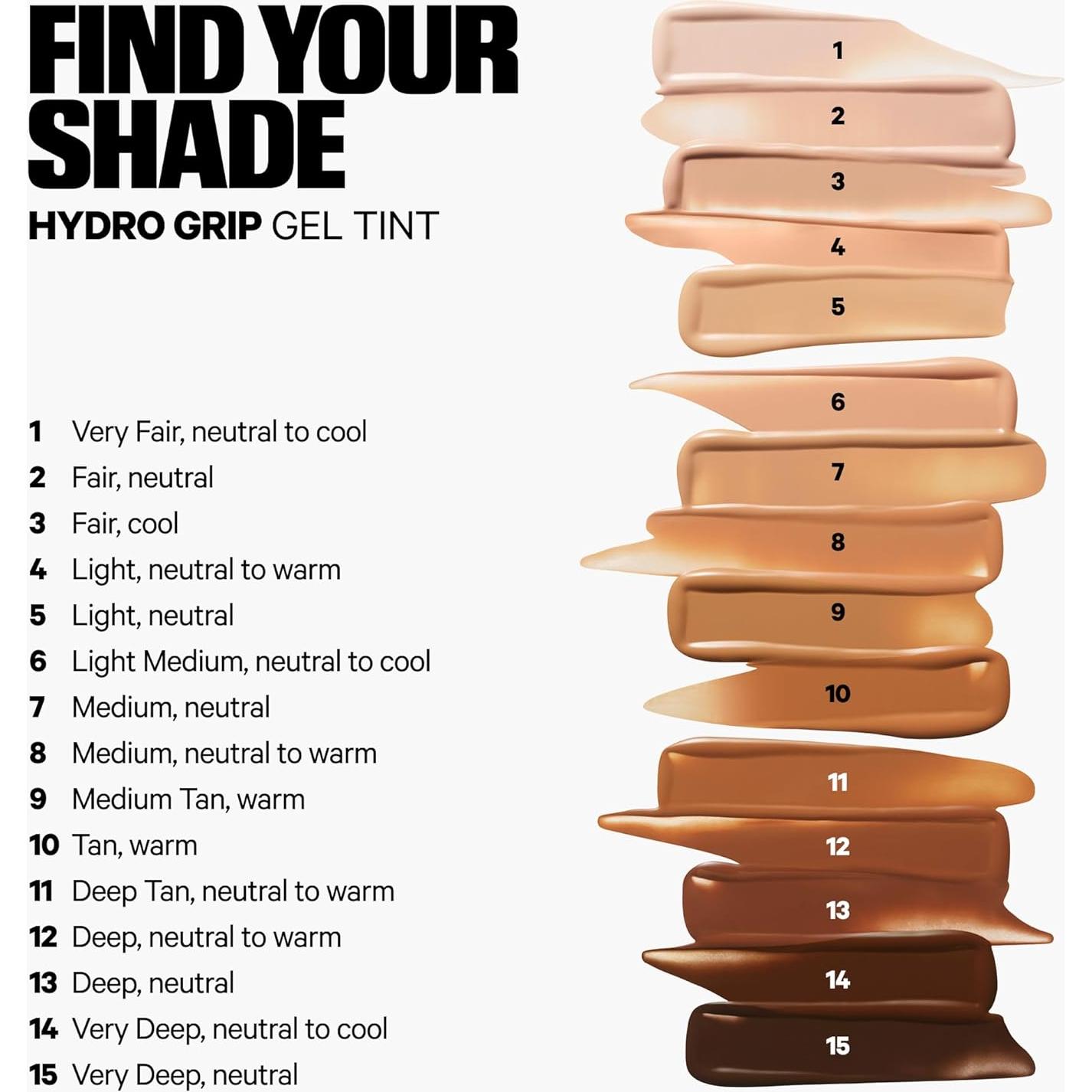 Tinte Hidratante en Gel Milk Makeup Hydro Grip 68g - Cobertura Ligera