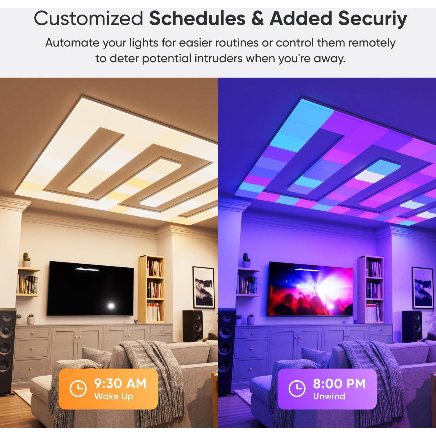 Luz de Techo Inteligente Nanoleaf Skylight LED 2700K-6500K