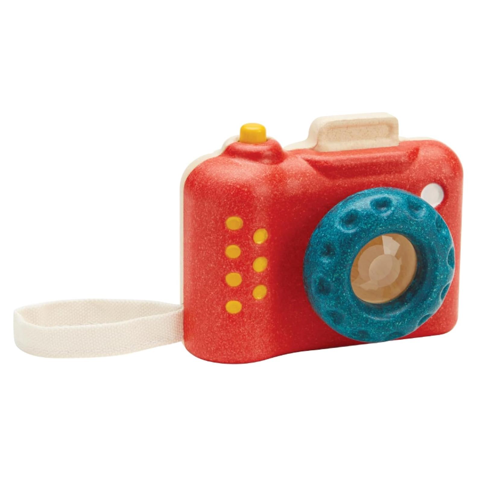 Cámara de Juguete de Madera PlanToys para Niños 18+ Meses