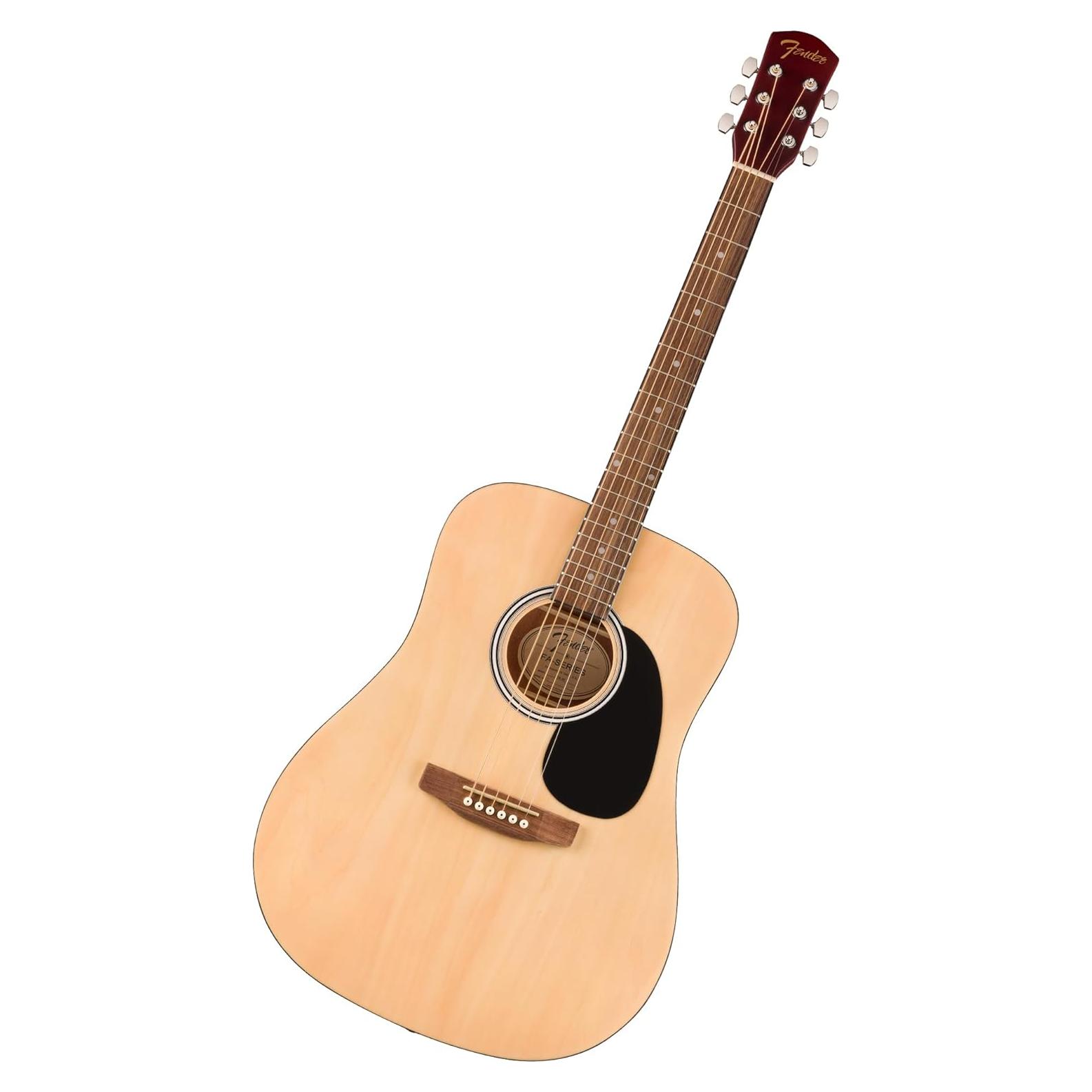 Guitarra Acústica Dreadnought Fender FA-25 Natural para Principiantes