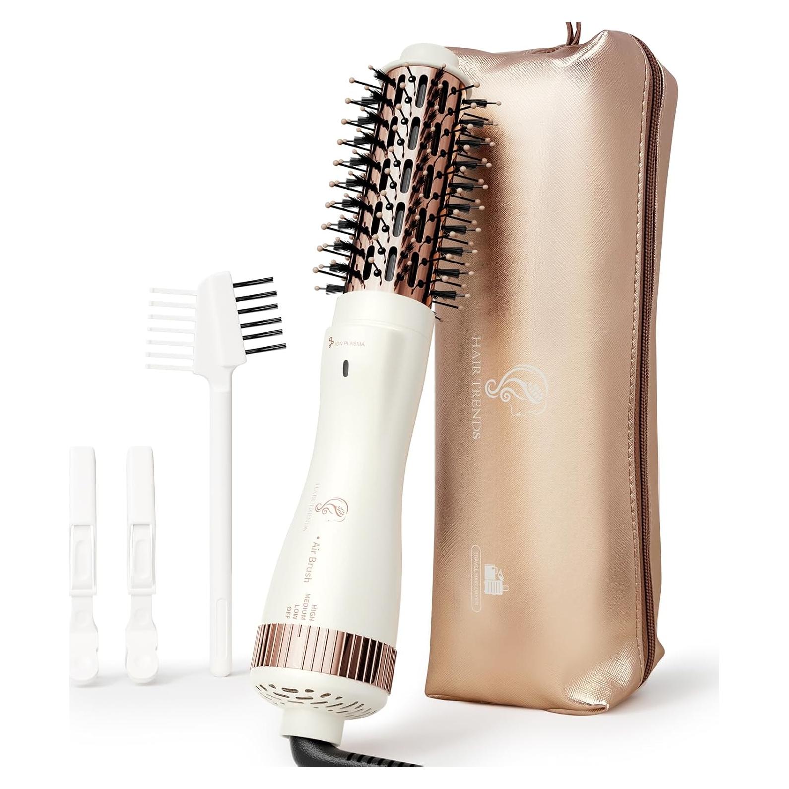 Secador de Cepillo Redondo 1.5" Hair Trends 4 en 1 Iónico