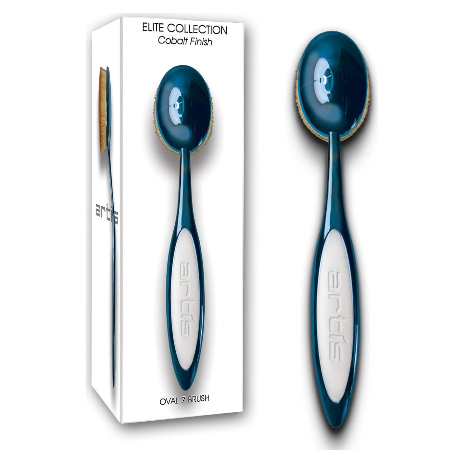 Brocha de Maquillaje Ovalada Artis Elite Oval 7 Cobalto