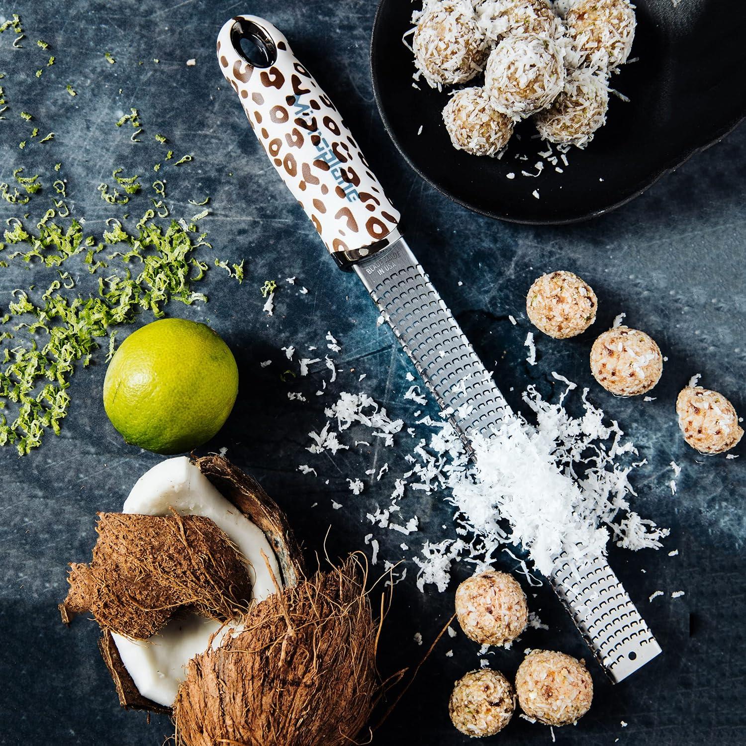 Rallador de Cítricos Microplane Premium Classic Leopardo 32x3.5cm