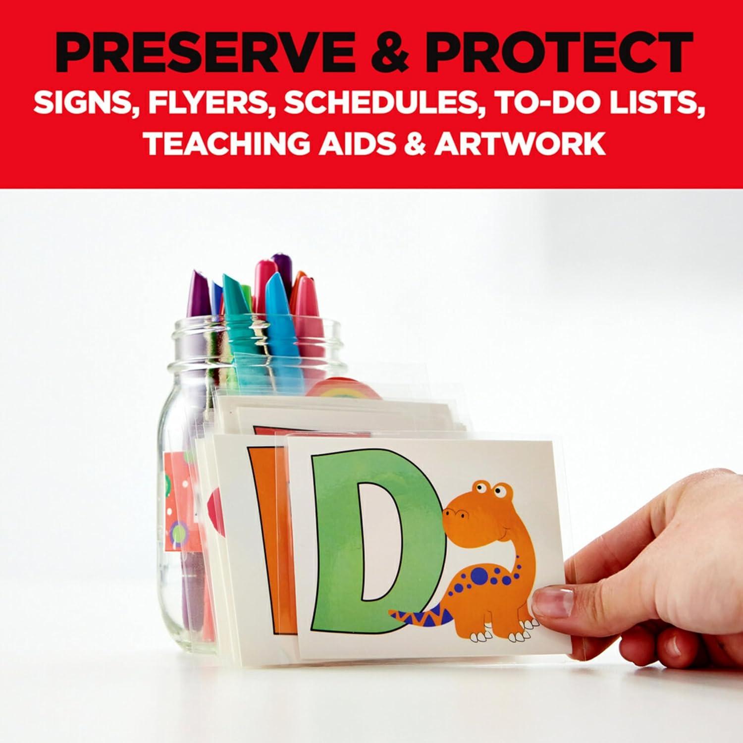 Bolsas de Laminado Térmico Scotch 100 Unidades 5 mil Carta