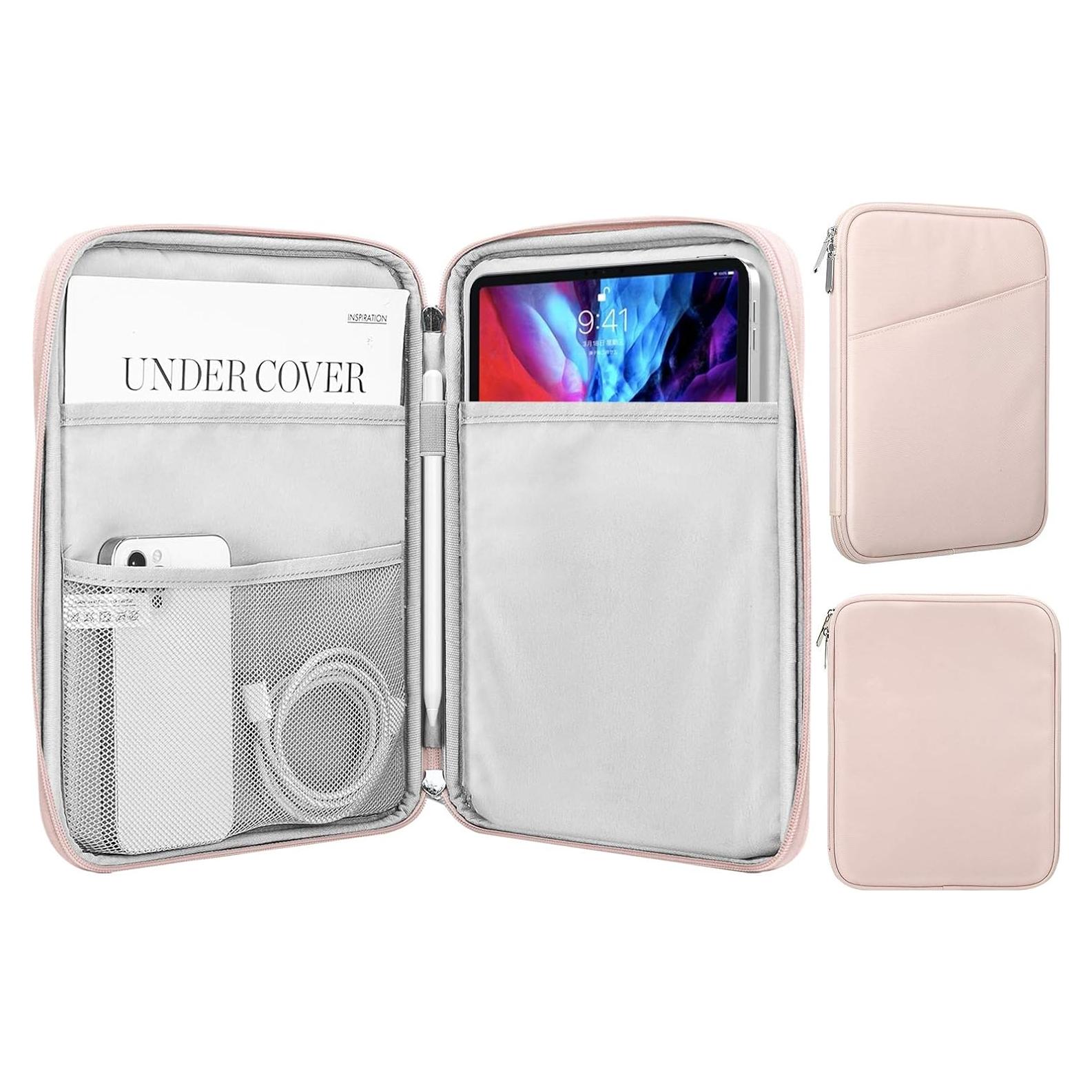 Funda MoKo para Tabletas 9-11" Rosa con Bolsillo