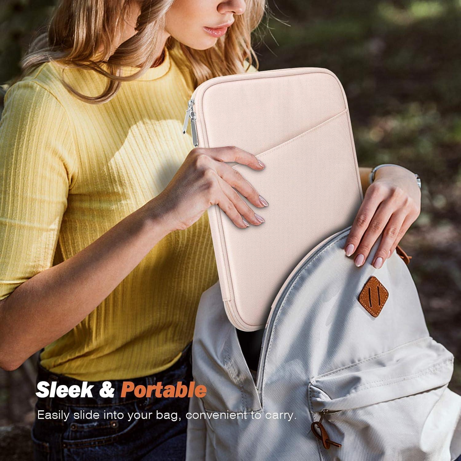 Funda MoKo para Tabletas 9-11" Rosa con Bolsillo