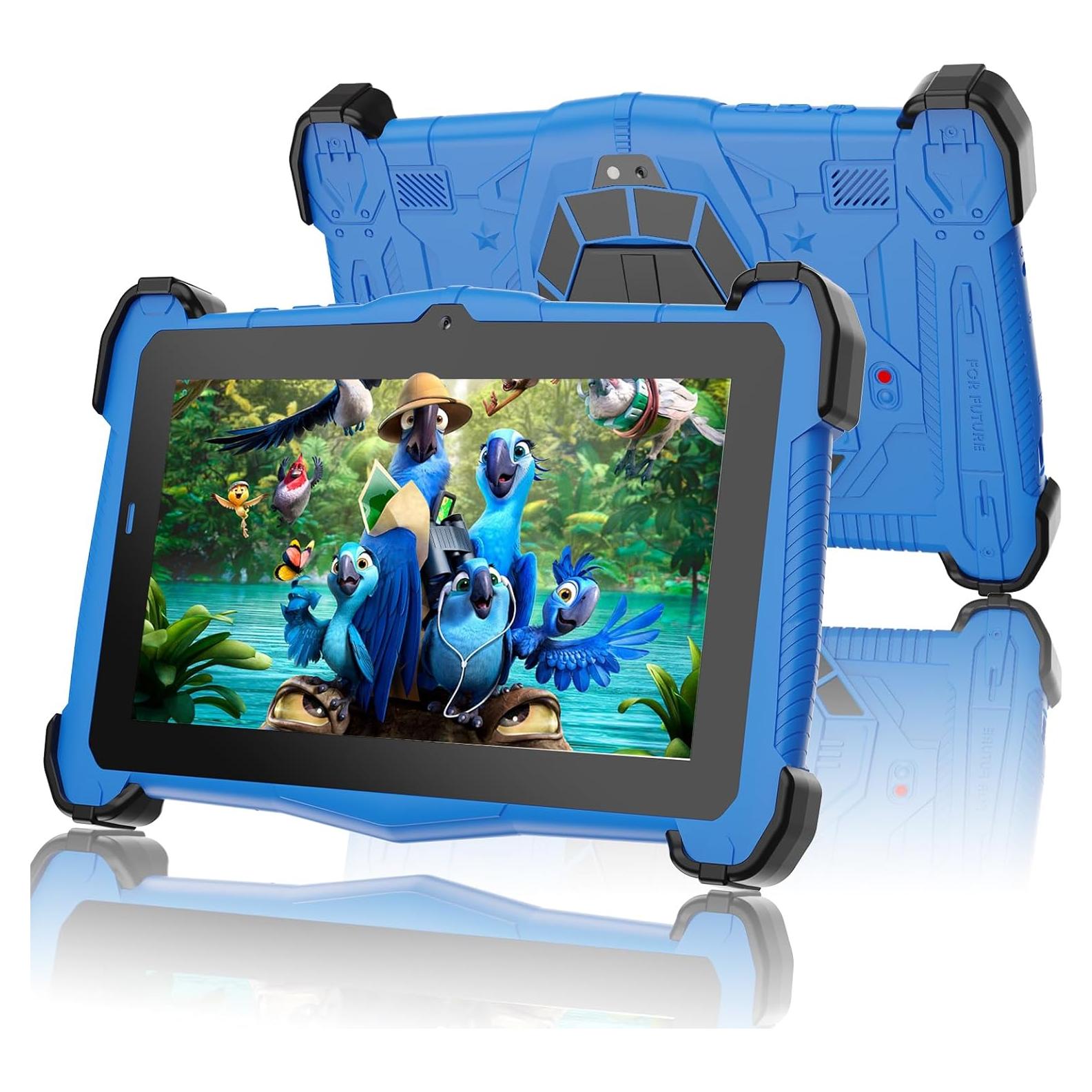 Tableta para Niños Fivahiva 7" Android 14, 10GB RAM, 64GB ROM