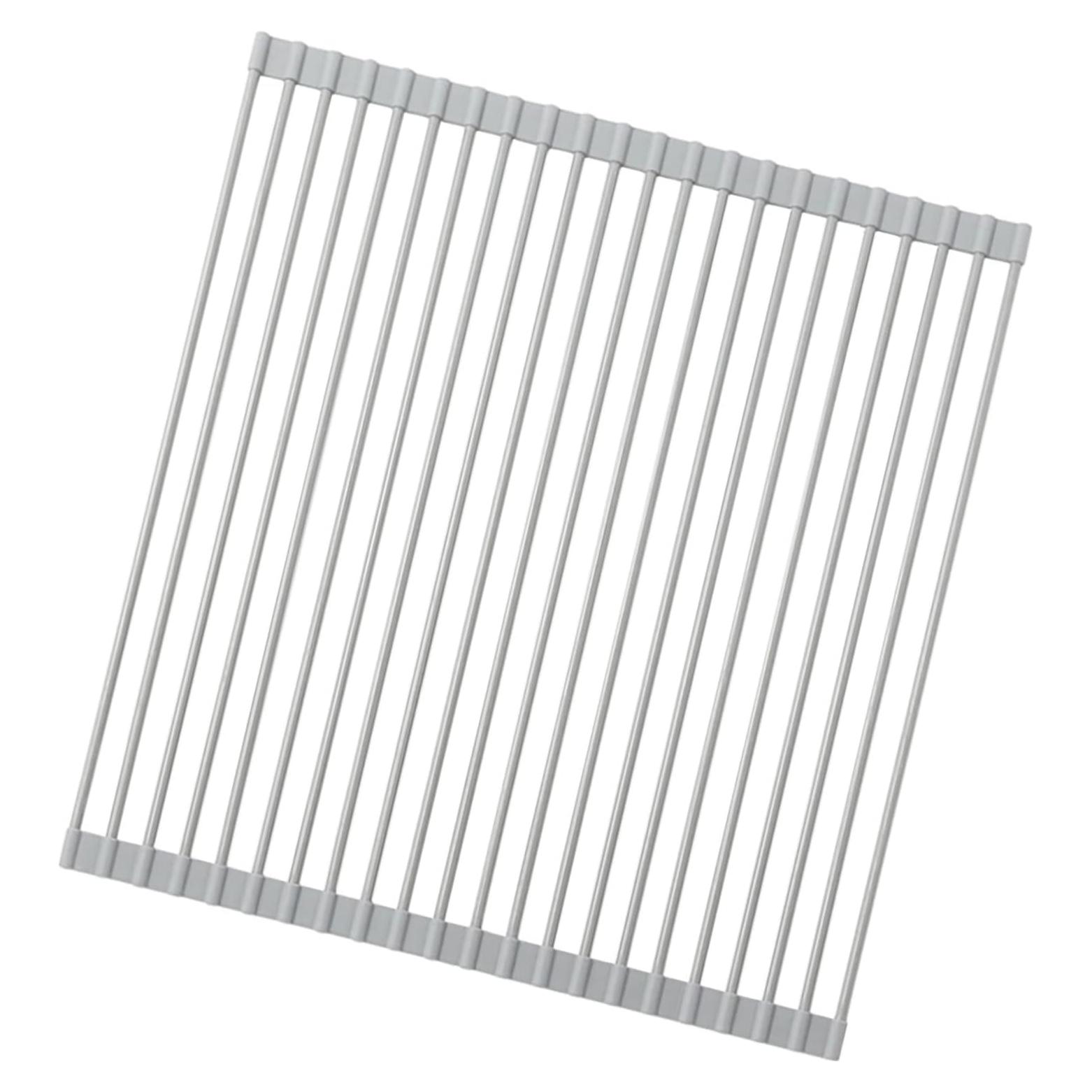 Estante de Secado de Platos Plegable Ahyuan 44.5x40 cm Gris