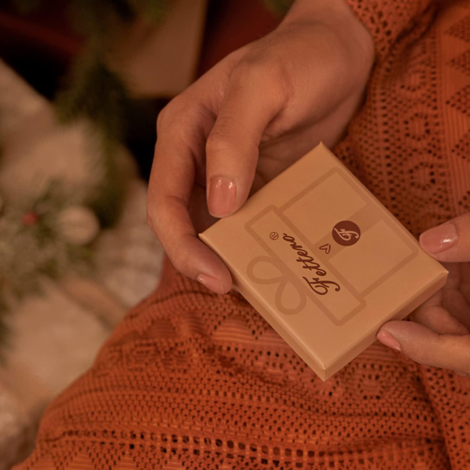 Collar Cruz Fettero Dorado 50.8 cm Joyería Religiosa Minimalista